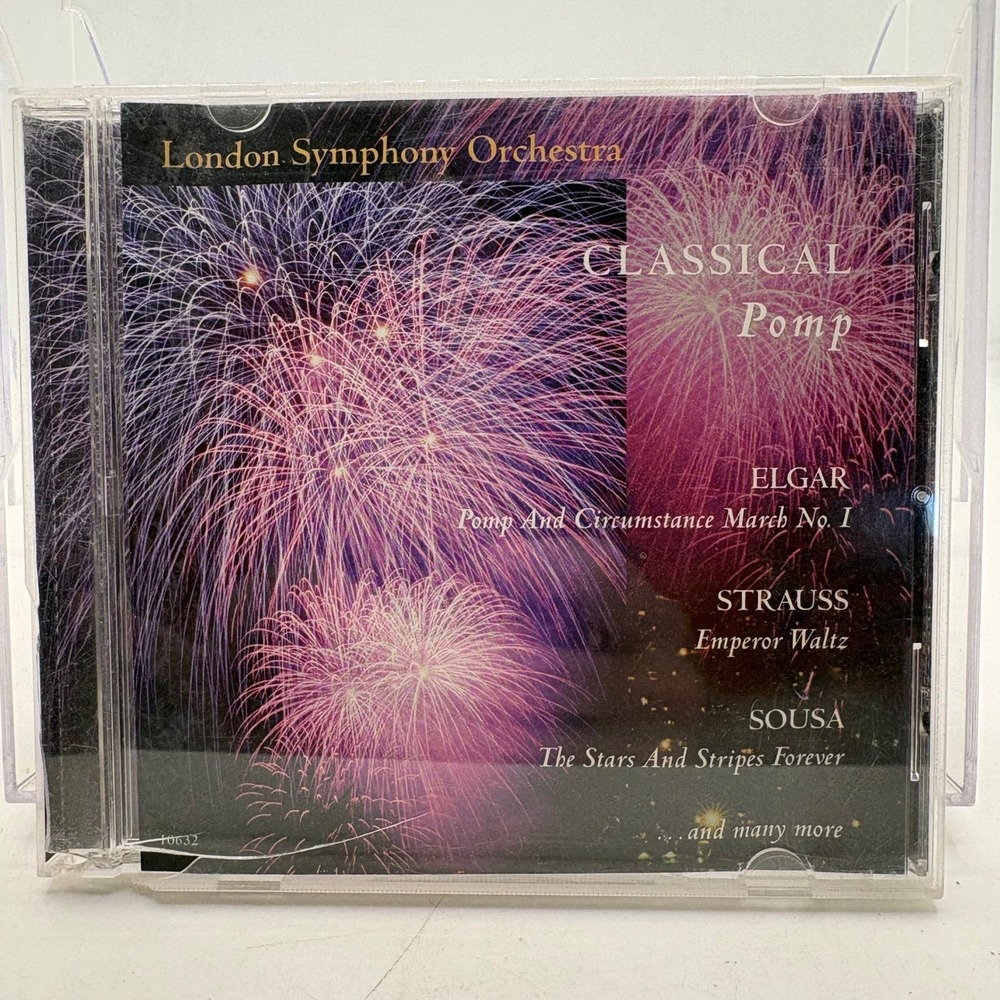 London Symphony Orchestra Classical Pomp CD Elgar Strauss Sousa Platinum 106324